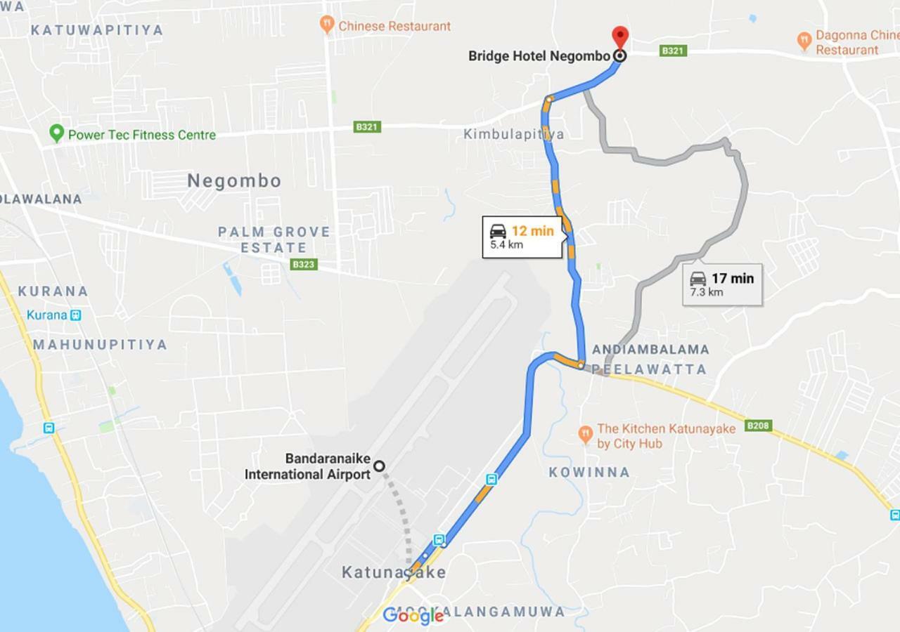 Bridge Hotel Negombo Kimbulapitiya المظهر الخارجي الصورة
